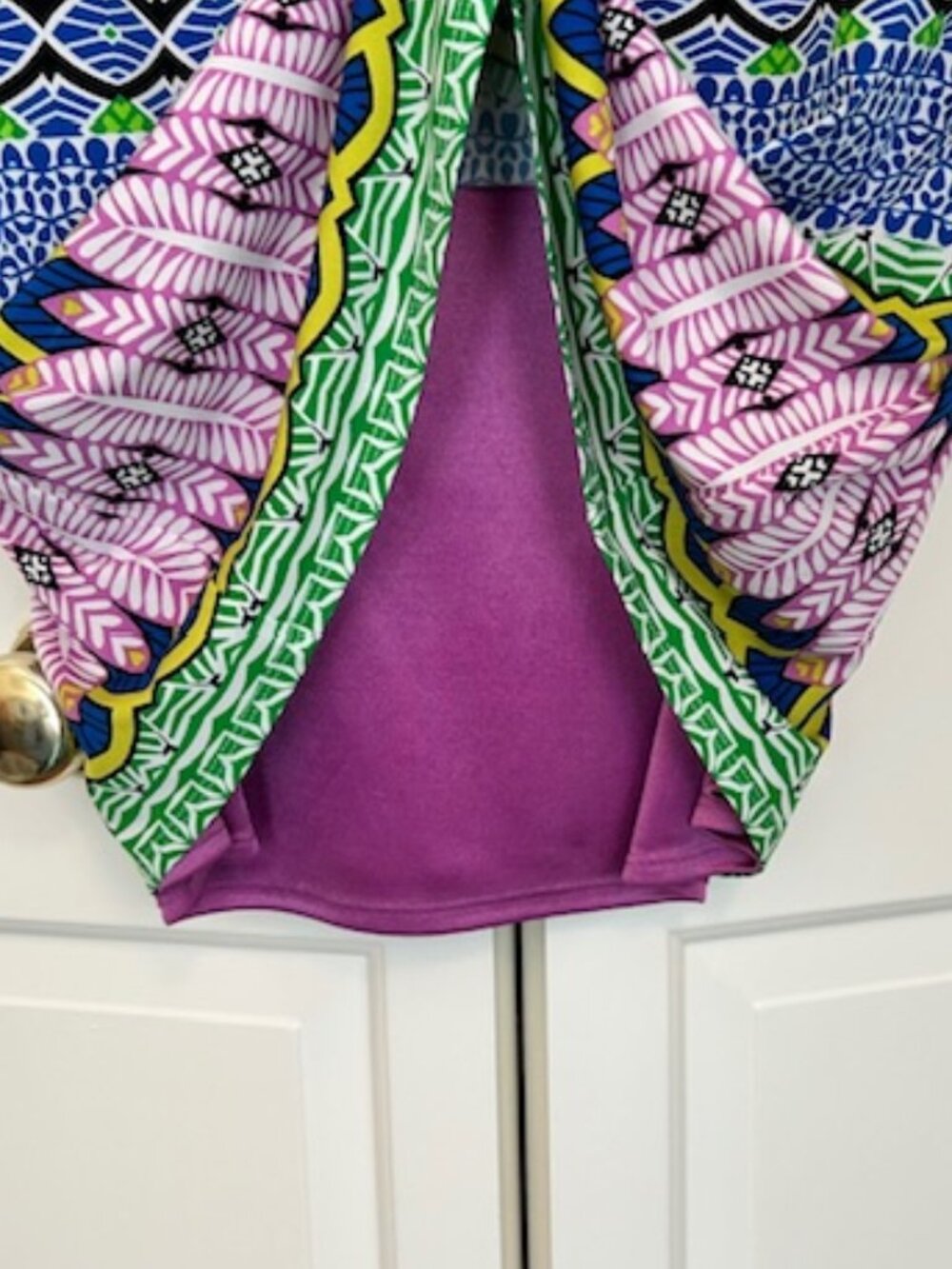 Laundry by Shelli Segal Geometric Print Shift Dress | Size MP - Picture 8 of 8